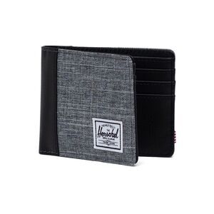 Gray and Black Herschel Wallet
